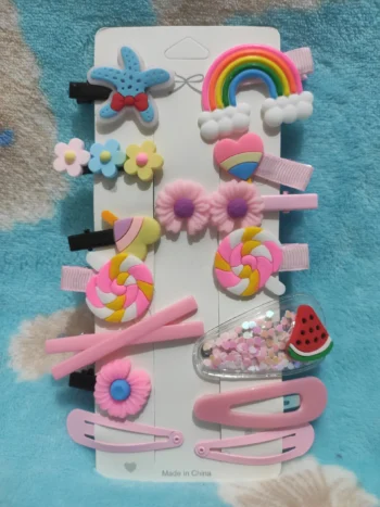 14 PCS Baby Hear clip Lovely Cartoon Hair Clip