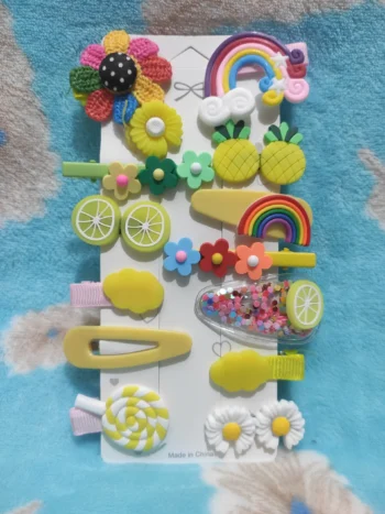 14 PCS Baby Hear clip Lovely Cartoon Hair Clip