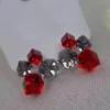 Elegant 4-Stone Earring 