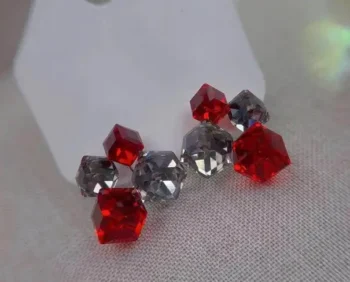 Elegant 4-Stone Earring 