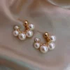 Pearl Hoop Earrings