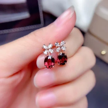 Ocean Red Denzel Earrings