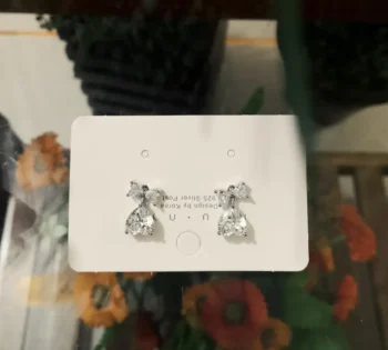 Heart Shape Butterfly Earring
