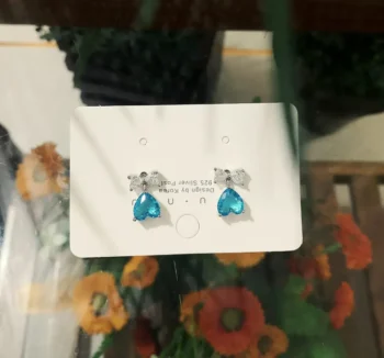 Heart Shape Butterfly Earring