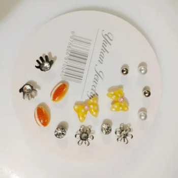 Elegant 7 Pair Earring Set – Style for Every Mood