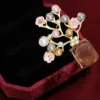 Blossom Pearl Tree Hijab Brooch