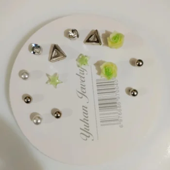 Elegant 7 Pair Earring Set – Style for Every Mood