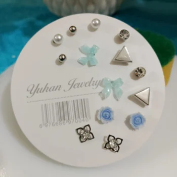 Elegant 7 Pair Earring Set – Style for Every Mood