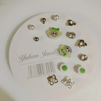 Elegant 7 Pair Earring Set – Style for Every Mood