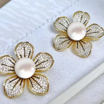 Flower Hijab Brooch Multi Design