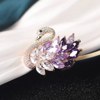 Duck shape Hijab Brooch Multi Design