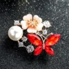 Flower Hijab Brooch Multi Design