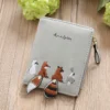 Cute Animal Embroidered Wallet