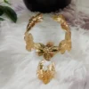 Golden Flower Bracelet and Ring