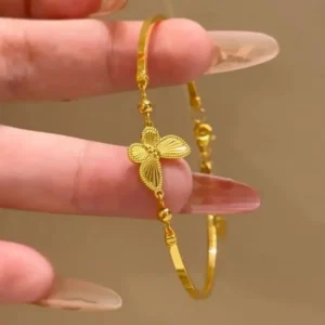 Round Simple Butterfly Bracelets