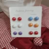 Color Mood Week Stud Set Earring