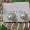 Paw Pearl Ear Studs Earrings