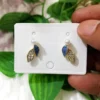 Leaf Micro Pearl Ear Rings