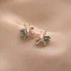 Elegant Floral Pearl Earrings