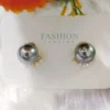 Paw Pearl Ear Studs Earrings