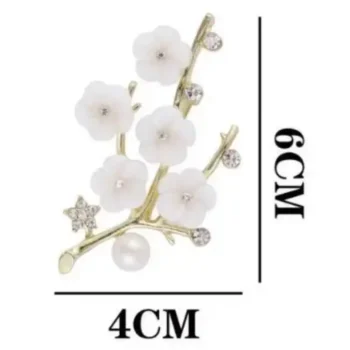 Blossom Pearl Brooch