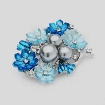 Ocean Bloom Elegance Brooch
