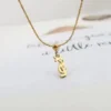 Stainless Steel YSL Necklace