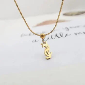 Stainless Steel YSL Necklace