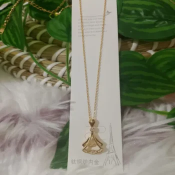 Ginkgo Leaf Pendant Necklace